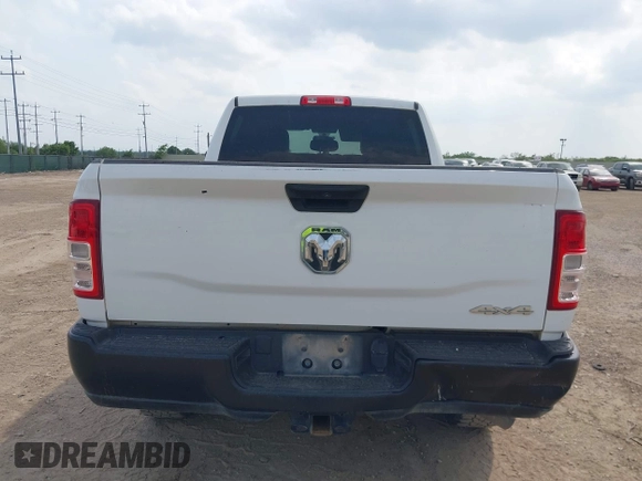 2022 Ram 2500 Tradesman with VIN 3C6UR5CJ6NG130982, listed as a IAAI auction lot 42146236 with 123,114 mi miles. Bid and sale history available at carsss.com. Image 16.