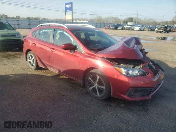 2021 Subaru Impreza Premium z VIN 4S3GTAV60M3701229, wystawiony jako Copart lot #47572415 z przebiegiem 39 425 mil mil oraz Szkoda całkowita • Salvage title. Historia ofert i sprzedaży dostępna na DreamBid. Obrazek 4.