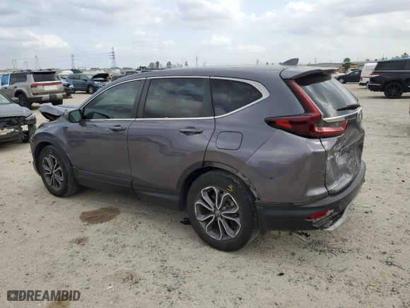 2021 Honda CR-V EX-L with VIN 7FARW1H81ME021537, listed as a Copart auction lot 48305605 with 32,145 mi miles and Salvage Title. Bid and sale history available at carsss.com. Image 2.