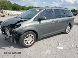 2014 Toyota Sienna XLE with VIN 5TDYK3DC2ES439353, listed as a Copart auction lot 54332275 with 130,312 mi miles and Salvage Title. Bid and sale history available at DreamBid. Image 1.