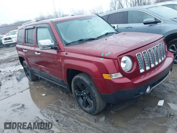 2016 Jeep Patriot Latitude with VIN 1C4NJPFA4GD748183, listed as a IAAI auction lot 41463617 with 76,598 mi miles and . Bid and sale history available at DreamBid. Image 1.