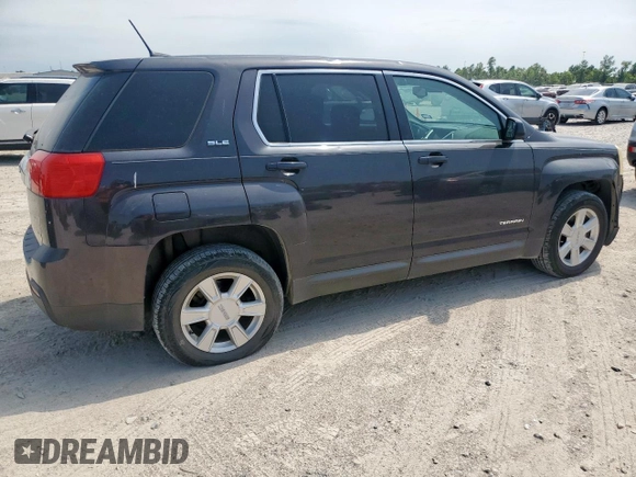 2013 GMC Terrain SLE with VIN 2GKALMEK2D6379694, listed as a Copart auction lot 57449175 with 165,447 mi miles and Clean title. Bid and sale history available at DreamBid. Image 3.