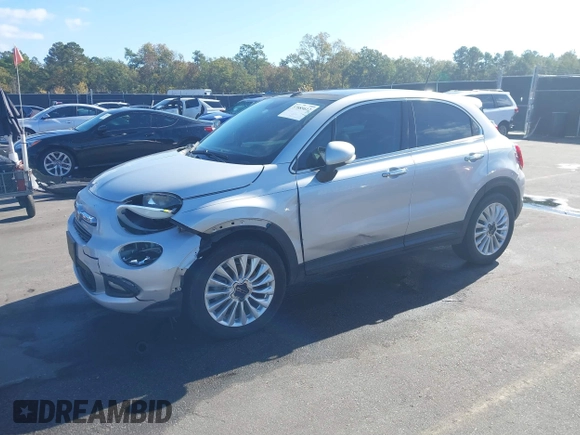2016 FIAT 500X Lounge z VIN ZFBCFXDT2GP363767, wystawiony jako IAAI lot #37885612 z przebiegiem 74 859 mil mil oraz . Historia ofert i sprzedaży dostępna na DreamBid. Obrazek 2.