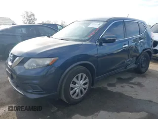 2015 Nissan Rogue SV with VIN KNMAT2MT8FP579542, listed as a IAAI auction lot 41909706 with 92,915 mi miles and . Bid and sale history available at carsss.com. Image 2.