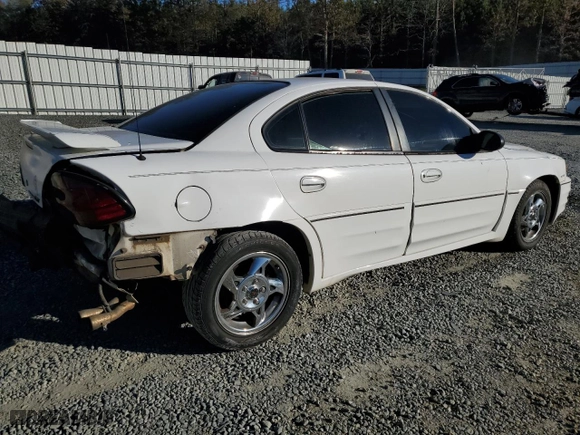 2003 Pontiac Grand Am GT with VIN 1G2NW52E73C208538, listed as a Copart auction lot 80742574 with NaN miles and Salvage Title. Bid and sale history available at carsss.com. Image 3.