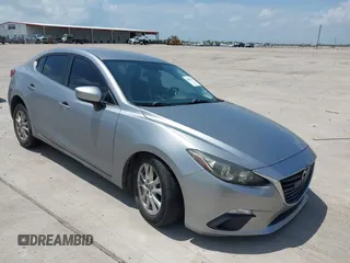 2014 Mazda 3 i Touring z VIN JM1BM1V74E1127358, wystawiony jako IAAI lot #42453781 z przebiegiem 156 007 mil mil oraz . Historia ofert i sprzedaży dostępna na DreamBid. Obrazek 1.