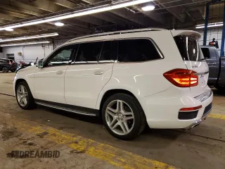 2015 Mercedes-Benz GL-Class GL 550 with VIN 4JGDF7DE4FA606592, listed as a Copart auction lot 81621723 with 64,479 mi miles. Bid and sale history available at carsss.com. Image 2.