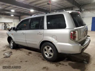 2006 Honda Pilot EX-L with RES with VIN 2HKYF18636H507440, listed as a Copart auction lot 47067815 with 0 mi miles and Salvage Title. Bid and sale history available at carsss.com. Image 2.