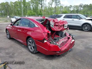 2018 Honda Accord EX-L z VIN 1HGCV1F59JA106158, wystawiony jako IAAI lot #42114911 z przebiegiem 68 906 mil mil oraz . Historia ofert i sprzedaży dostępna na DreamBid. Obrazek 3.