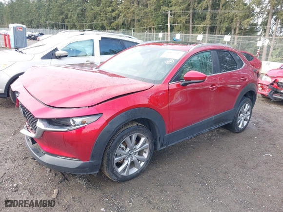 2022 Mazda CX-30 2.5 S Carbon Edition with VIN 3MVDMBCL1NM430582, listed as a IAAI auction lot 41825117 with 74,181 mi miles. Bid and sale history available at carsss.com. Image 16.