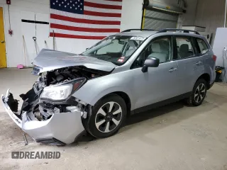 2018 Subaru Forester z VIN JF2SJABC2JH607783, wystawiony jako Copart lot #50581075 z przebiegiem 63 951 mil mil oraz Szkody całkowita. Historia ofert i sprzedaży dostępna na DreamBid. Obrazek 1.