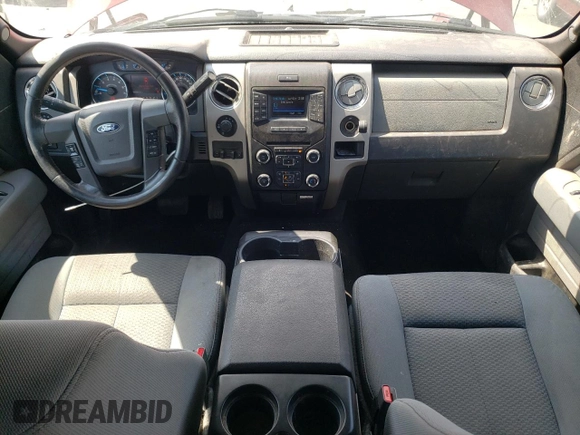 2013 Ford F-150 XL with VIN 1FTFW1EF2DKD00371, listed as a Copart auction lot 57338915 with 158,363 mi miles and Salvage title. Bid and sale history available at DreamBid. Image 8.