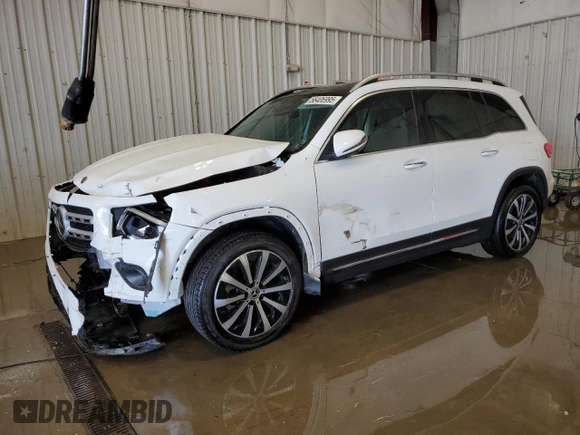 2021 Mercedes-Benz GLB 250 z VIN W1N4M4GBXMW109078, wystawiony jako Copart lot #56406995 z przebiegiem 21 010 mil mil oraz Nie do naprawy • Non repairable. Historia ofert i sprzedaży dostępna na DreamBid. Obrazek 1.
