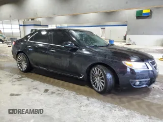 2011 Saab 9-5 Turbo4 with VIN YS3GN4AR7B4001140, listed as a Copart auction lot 47270595 with 171,930 mi miles and Clean Title. Bid and sale history available at carsss.com. Image 4.
