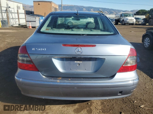 2003 Mercedes-Benz E-Class 5.0L with VIN WDBUF70J93A160425, listed as a Copart auction lot 85186494 with 185,348 mi miles and Salvage Title. Bid and sale history available at carsss.com. Image 6.