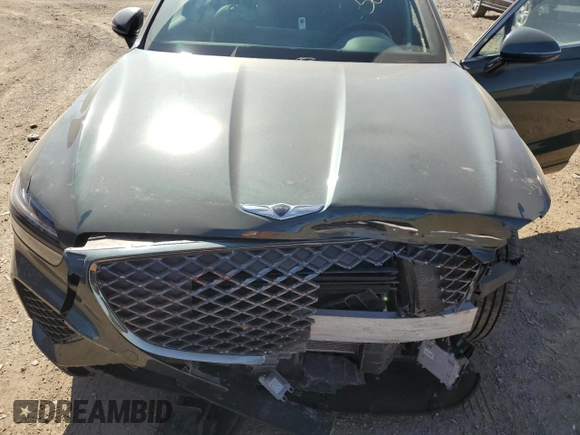 2022 Genesis GV70 Sport с VIN KMUMCDTC9NU014594, выставлен на аукционе Copart как лот 56341715 с пробегом Не указан миль и Списание • Salvage title. История ставок и продаж доступна на DreamBid. Изображение 11.