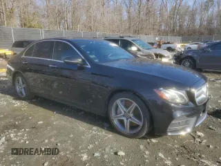 2019 Mercedes-Benz E 450 with VIN WDDZF6JBXKA562502, listed as a Copart auction lot 48072375 with 46,209 mi miles and Salvage Title. Bid and sale history available at DreamBid. Image 4.