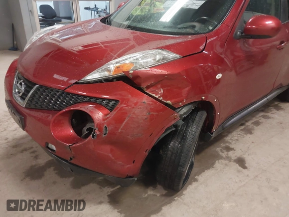 2013 Nissan Juke S with VIN JN8AF5MR2DT218085, listed as a IAAI auction lot 41706616 with 78,067 mi miles. Bid and sale history available at carsss.com. Image 6.