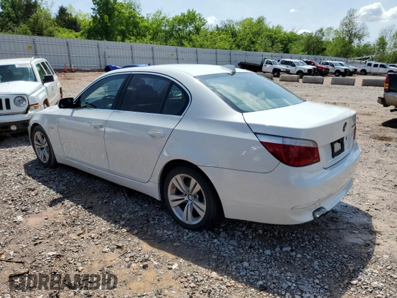 2009 BMW 5 Series 528i with VIN WBANU53579C120532, listed as a Copart auction lot 54745385 with 200,789 mi miles and Clean Title. Bid and sale history available at carsss.com. Image 2.