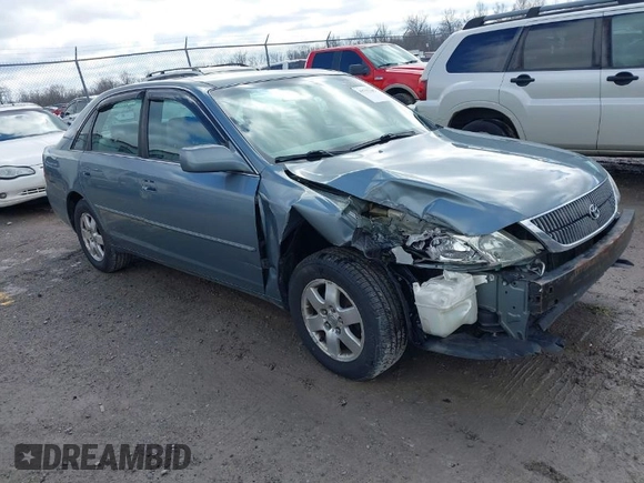 2002 Toyota Avalon XL with VIN 4T1BF28B72U211213, listed as a IAAI auction lot 41717347 with 215,979 mi miles and . Bid and sale history available at DreamBid. Image 1.