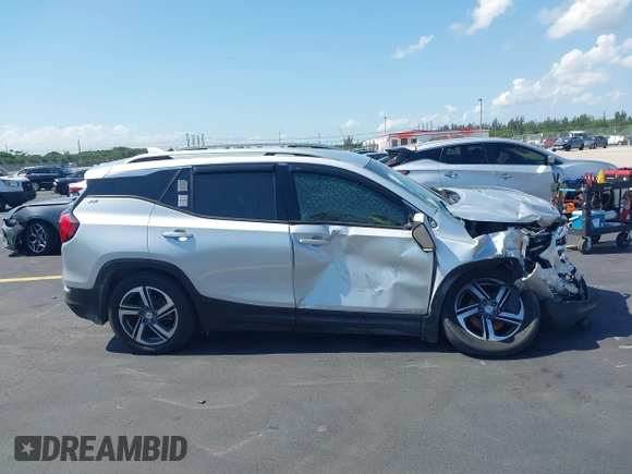 2020 GMC Terrain SLT with VIN 3GKALPEV5LL268272, listed as a IAAI auction lot 42239719 with 91,029 mi miles and . Bid and sale history available at DreamBid. Image 13.