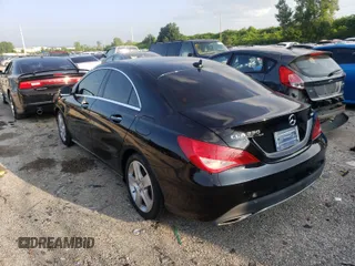 2017 Mercedes-Benz CLA with VIN WDDSJ4GB2HN468224, listed as a Copart auction lot 54334331 with 26,143 mi miles. Bid and sale history available at carsss.com. Image 3.