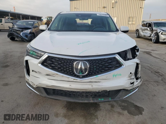 2023 Acura RDX w/Advance Package with VIN 5J8TC2H78PL006074, listed as a Copart auction lot 79515484 with 46,253 mi miles and Salvage Title. Bid and sale history available at carsss.com. Image 5.