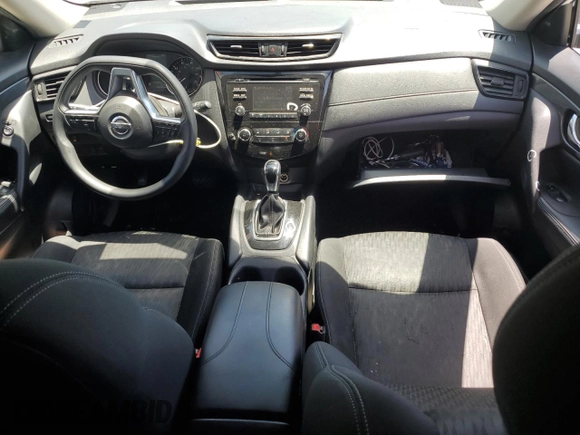 2017 Nissan Rogue S with VIN KNMAT2MT9HP579486, listed as a Copart auction lot 58251125 with 106,862 mi miles and Salvage title. Bid and sale history available at DreamBid. Image 8.