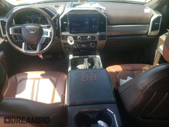 2022 Ford F-350 XL with VIN 1FT8W3DT4NED32783, listed as a Copart auction lot 46214285 with 34,715 mi miles and Clean Title. Bid and sale history available at DreamBid. Image 8.