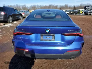 2023 BMW 4 Series 430i xDrive with VIN WBA73AP07PCL66321, listed as a Copart auction lot 42847324 with 15,343 mi miles and . Bid and sale history available at DreamBid. Image 6.