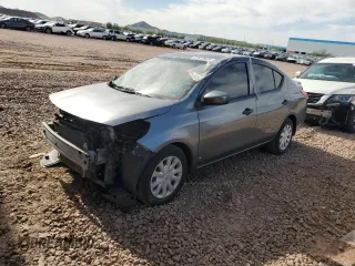 2019 Nissan Versa SV with VIN 3N1CN7AP5KL874372, listed as a Copart auction lot 57819925 with 43,937 mi miles and Salvage title. Bid and sale history available at DreamBid. Image 1.