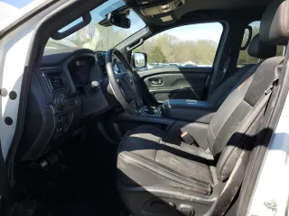 2021 Nissan Titan Pro-4X with VIN 1N6AA1EDXMN527133, listed as a Copart auction lot 49719625 with 45,230 mi miles and Salvage title. Bid and sale history available at DreamBid. Image 7.