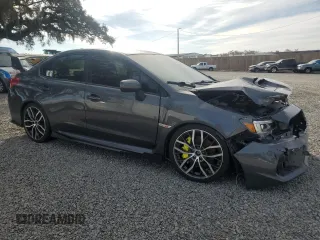 2021 Subaru WRX STI with VIN JF1VA2E68M9816313, listed as a Copart auction lot 44626635 with 0 mi miles and Non Repairable. Bid and sale history available at carsss.com. Image 4.