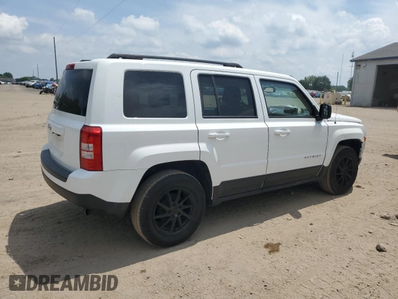 2016 Jeep Patriot Sport with VIN 1C4NJPBA6GD670169, listed as a Copart auction lot 62357535 with 105,026 mi miles and Clean title. Bid and sale history available at DreamBid. Image 3.