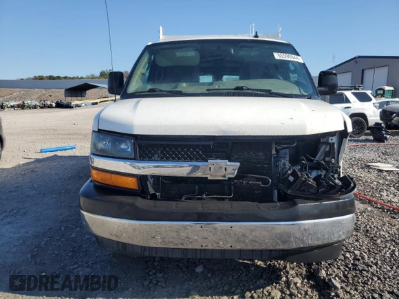 2017 Chevrolet Express Cargo with VIN 1GCZGGFG8H1120344, listed as a Copart auction lot 85590944 with Not provided miles and Salvage title. Bid and sale history available at DreamBid. Image 5.