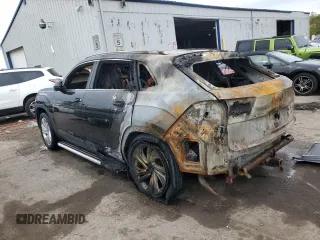 2021 Volkswagen Atlas SEL with VIN 1V2BE2CA3MC224845, listed as a Copart auction lot 72646844 with Not provided miles and Non repairable. Bid and sale history available at DreamBid. Image 2.