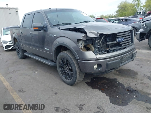 2012 Ford F-150 XL with VIN 1FTFW1ET4CKE20984, listed as a IAAI auction lot 42095203 with 168,879 mi miles and . Bid and sale history available at DreamBid. Image 1.