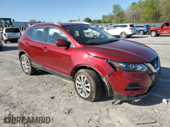 2020 Nissan Rogue Sport SV with VIN JN1BJ1CVXLW261899, listed as a Copart auction lot 52462635 with 108,499 mi miles and Salvage Title. Bid and sale history available at carsss.com. Image 4.
