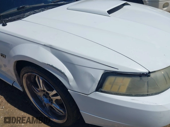 2002 Ford Mustang GT Deluxe with VIN 1FAFP42X22F128673, listed as a IAAI auction lot 41897080 with 137,379 mi miles. Bid and sale history available at carsss.com. Image 6.