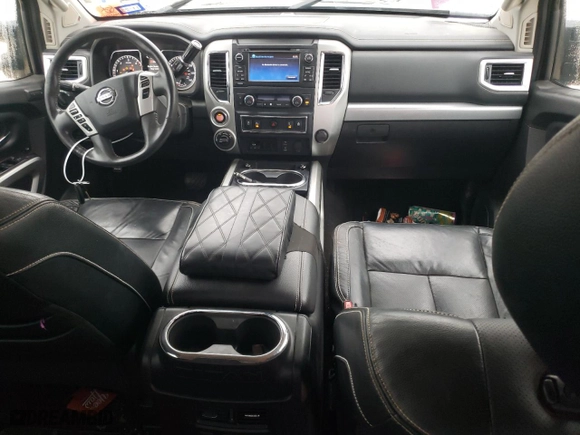 2017 Nissan Titan XD PRO-4X with VIN 1N6BA1F48HN535966, listed as a Copart auction lot 45111485 with 150,009 mi miles and Salvage Title. Bid and sale history available at carsss.com. Image 8.