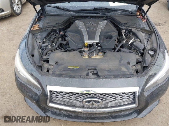 2017 Infiniti Q50 Premium with VIN JN1EV7ARXHM833924, listed as a IAAI auction lot 41397630 with 278,408 mi miles and . Bid and sale history available at carsss.com. Image 10.