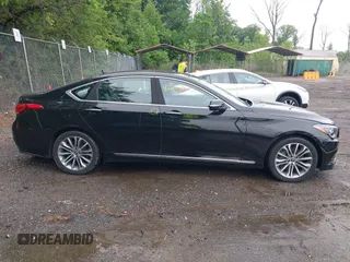 2017 Genesis G80 3.8L with VIN KMHGN4JE0HU171817, listed as a IAAI auction lot 42247623 with 93,048 mi miles and . Bid and sale history available at DreamBid. Image 14.