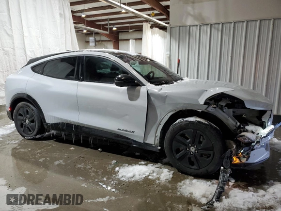 2022 Ford Mustang Mach-E California Route 1 with VIN 3FMTK2SU4NMA17256, listed as a Copart auction lot 45301305 with 29,366 mi miles and Salvage title. Bid and sale history available at DreamBid. Image 4.