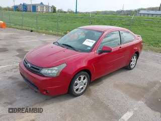 2009 Ford Focus SE with VIN 1FAHP32N79W238243, listed as a IAAI auction lot 42041530 with 191,620 mi miles. Bid and sale history available at carsss.com. Image 2.