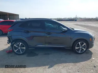2021 Hyundai Kona Ultimate with VIN KM8K53A50MU601084, listed as a IAAI auction lot 41900099 with 56,171 mi miles. Bid and sale history available at carsss.com. Image 13.