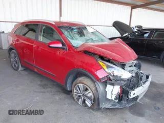 2022 Kia Niro LXS with VIN KNDCB3LC1N5549795, listed as a IAAI auction lot 40236160 with 1 mi miles. Bid and sale history available at carsss.com. Image 1.
