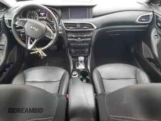 2017 Infiniti QX30 Luxury with VIN SJKCH5CR4HA035947, listed as a Copart auction lot 46508454 with 96,555 mi miles and Salvage Title. Bid and sale history available at carsss.com. Image 8.