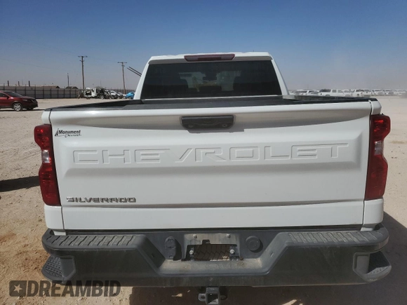 2022 Chevrolet Silverado 1500 Work Truck with VIN 1GCRDAED3NZ506096, listed as a Copart auction lot 46708055 with 90,970 mi miles and Clean Title. Bid and sale history available at DreamBid. Image 6.