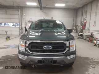 2021 Ford F-150 XL with VIN 1FTFW1E59MKD82204, listed as a IAAI auction lot 41466186 with 56,839 mi miles. Bid and sale history available at carsss.com. Image 12.