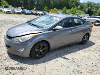 2013 Hyundai Elantra GLS with VIN 5NPDH4AE6DH288319, listed as a Copart auction lot 62021115 with 163,325 mi miles and Clean title. Bid and sale history available at DreamBid. Image 1.